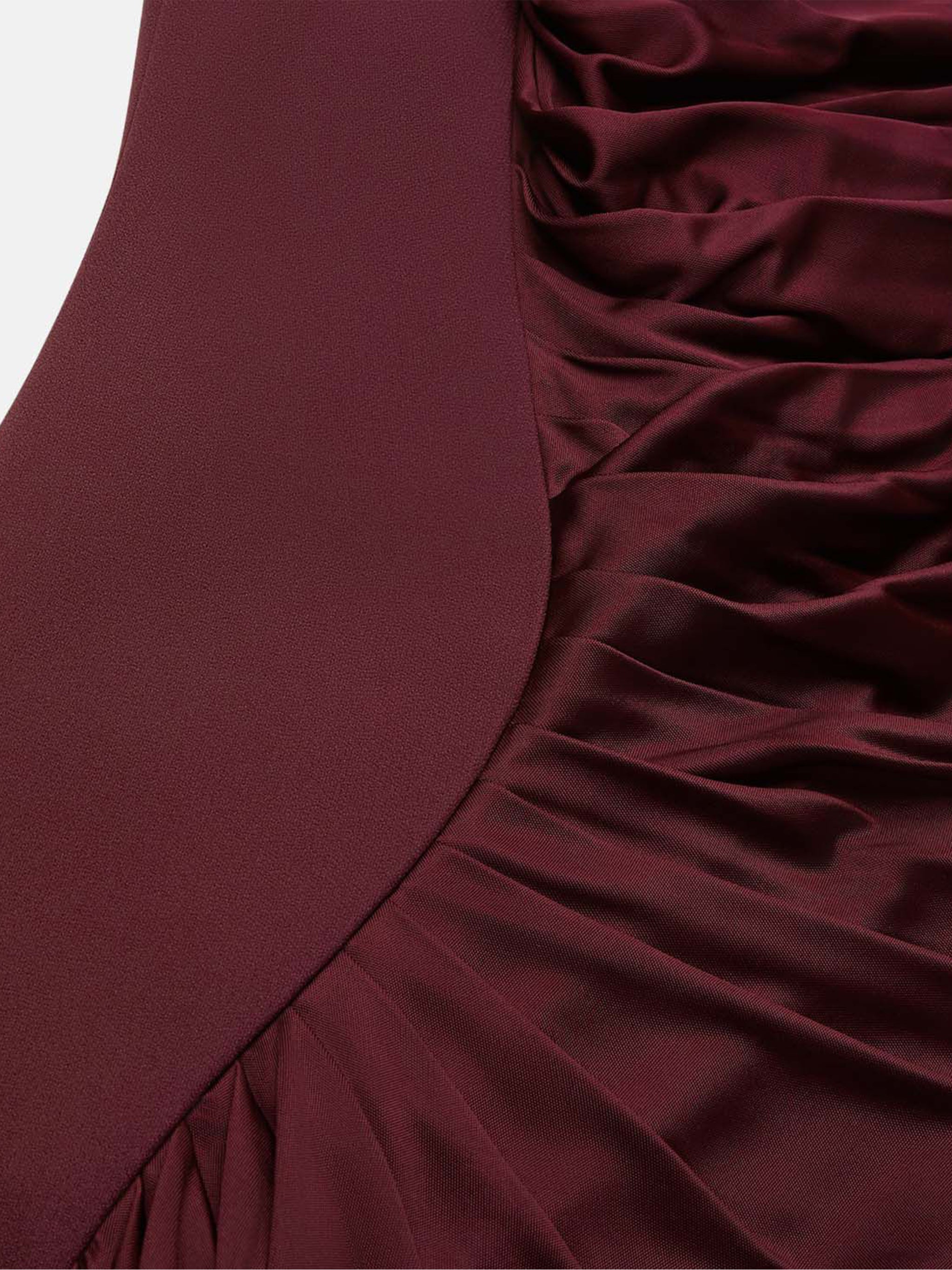 asymmetrical evening dress