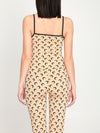 moon printed jersey top