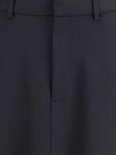 BALENCIAGA 36 godet maxi skirt in virgin wool