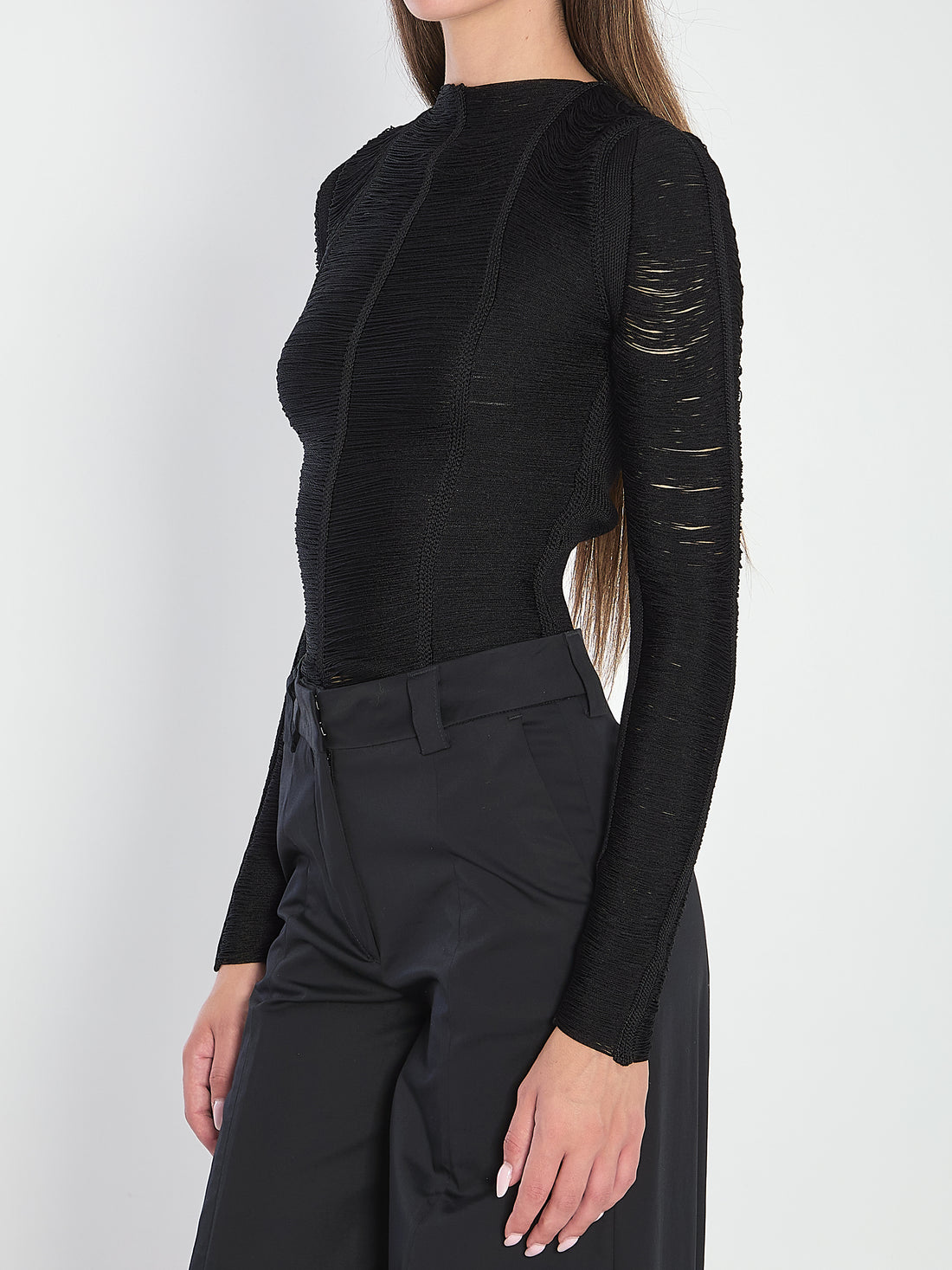 THE ATTICO 42 black sweater 