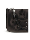 glam slam flap quilted leather mini bag