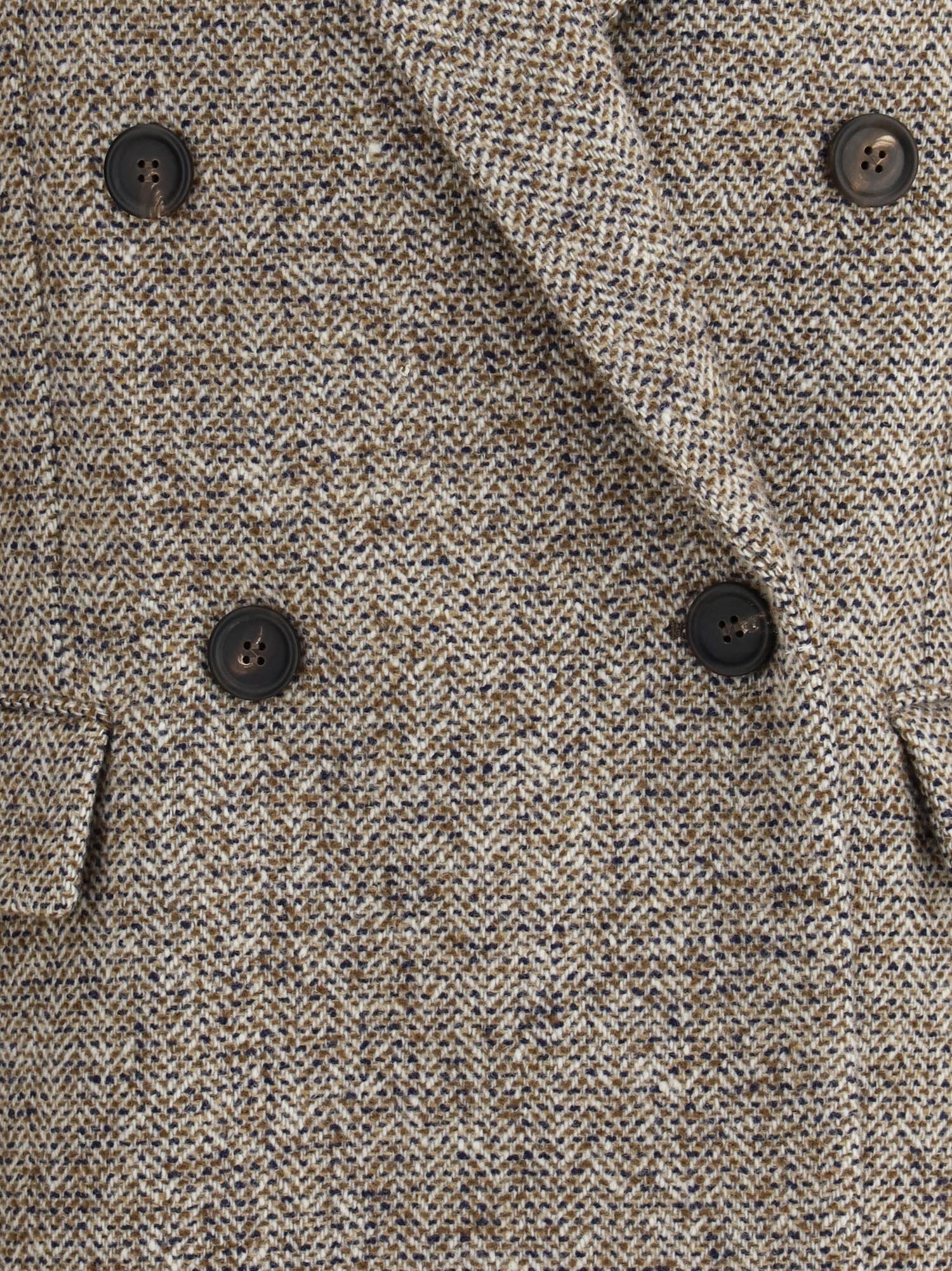 BRUNELLO CUCINELLI 42 virgin wool and silk mélange jacket