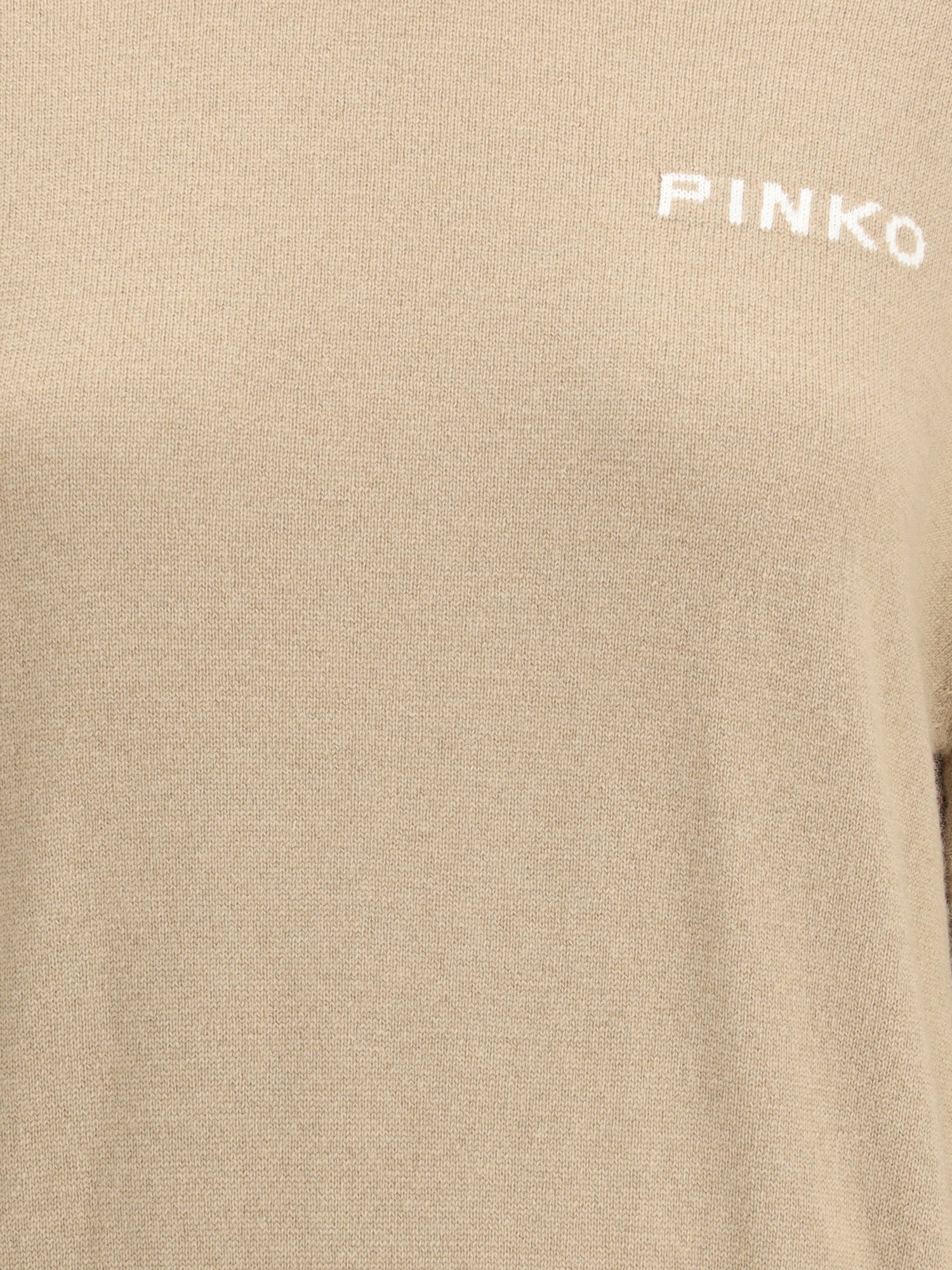 PINKO L logo sweater
