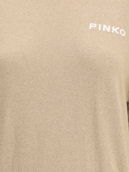 PINKO L logo sweater