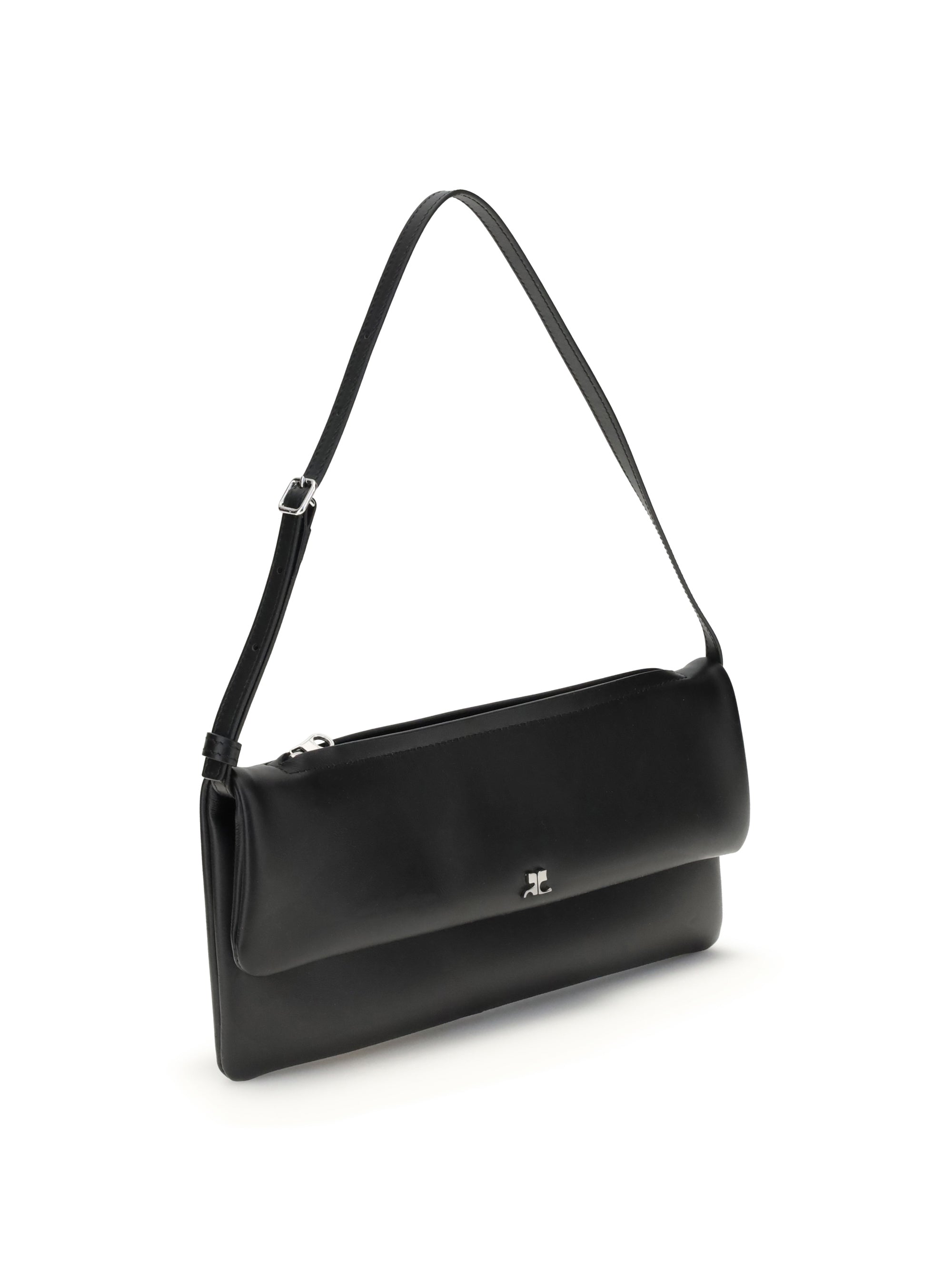 shoulder bag with wristband