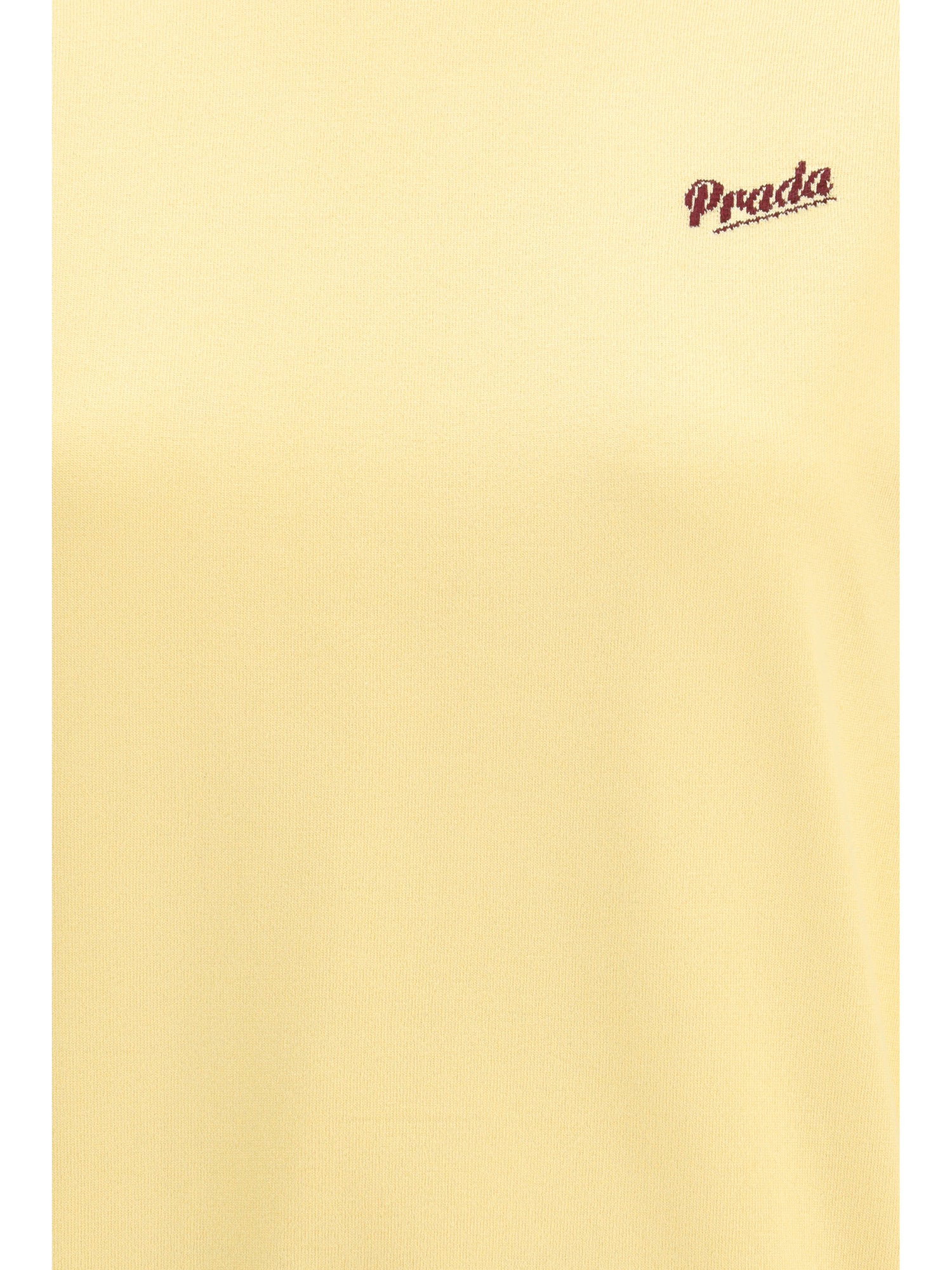 PRADA 38 silk crewneck sweater 