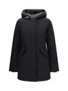 hooded padded arctic parka