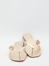 ROGER VIVIER 36 crystal slider sandals