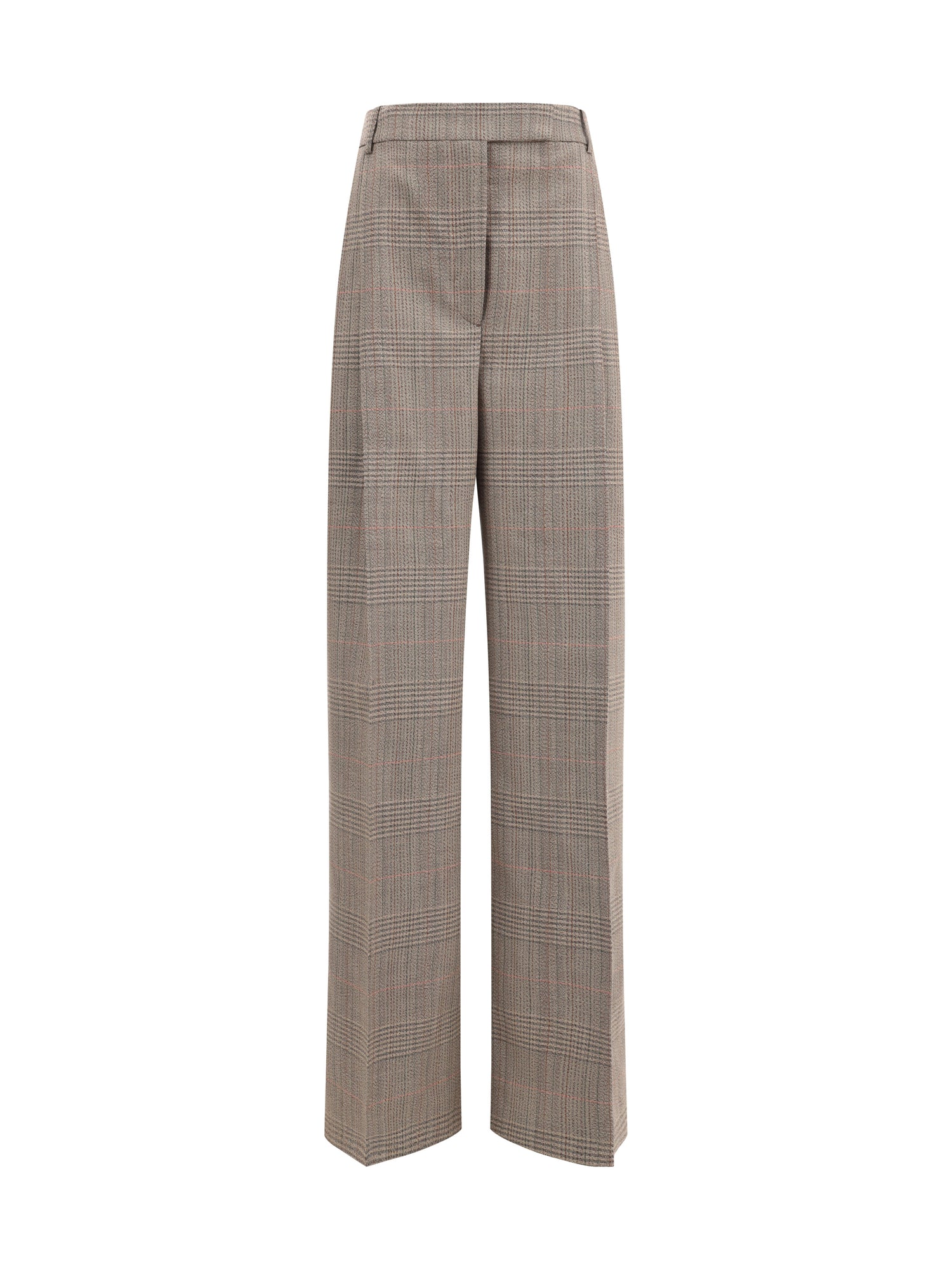 ROHE 36 prince of wales wide leg pants