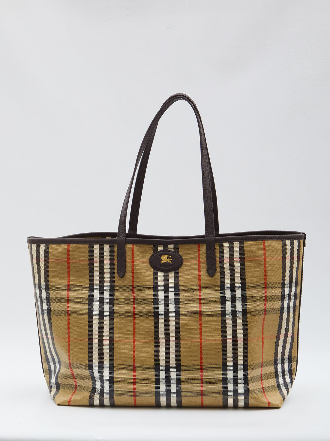 BURBERRY OS highlands tote bag medium