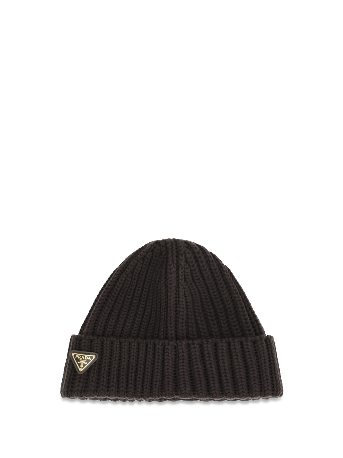 PRADA M virgin wool beanie hat 