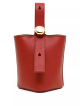 Loewe Smooth Leather Mini Pebble Bucket Bag