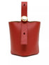 Loewe Smooth Leather Mini Pebble Bucket Bag