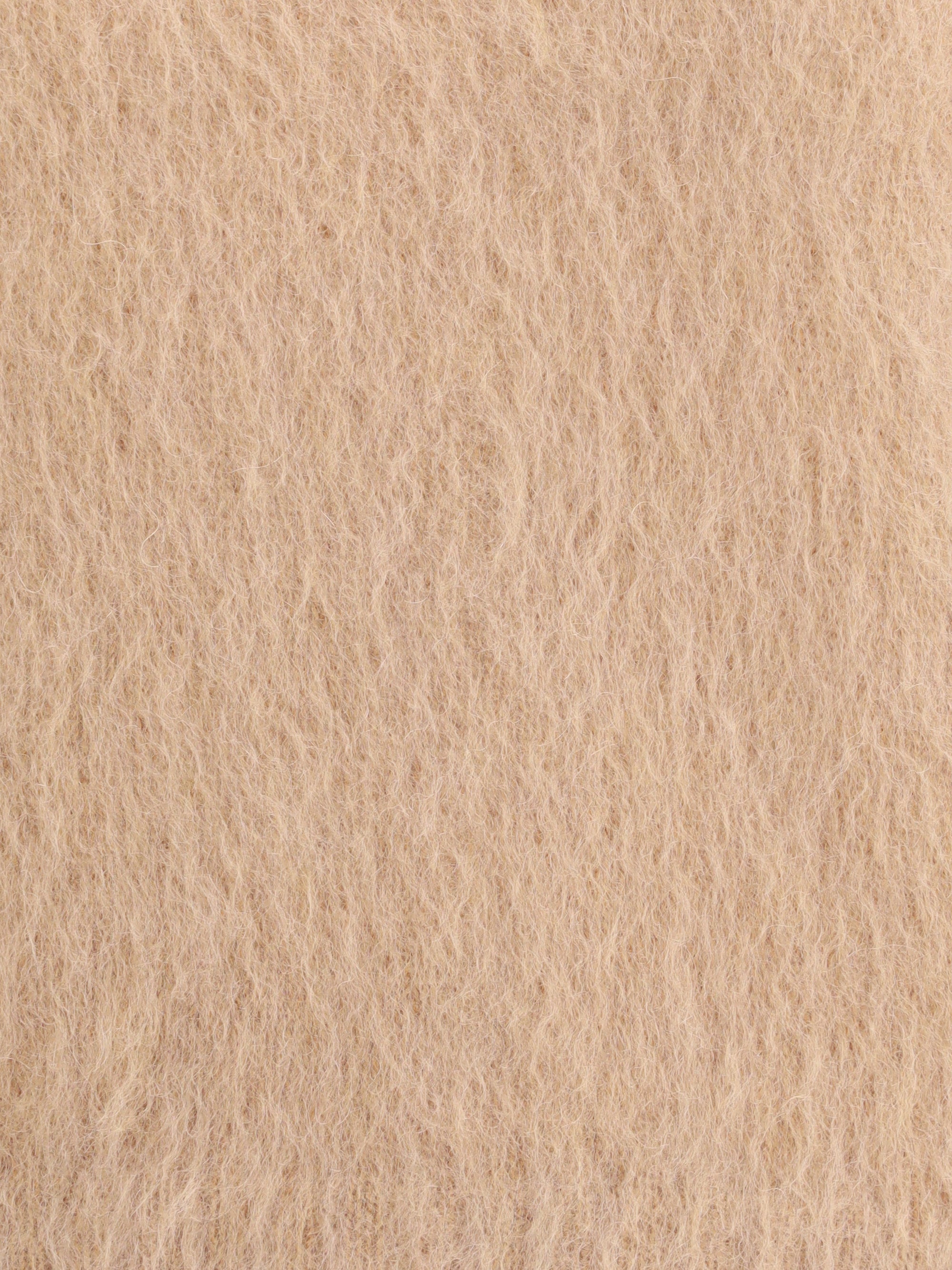 MAX MARA STUDIO L turtleneck sweater in brushed mohair-blend yarn