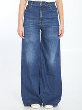 CHLOE 25 wide-leg denim jeans
