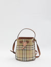 check bucket bag mini