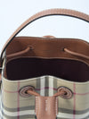 check bucket bag mini