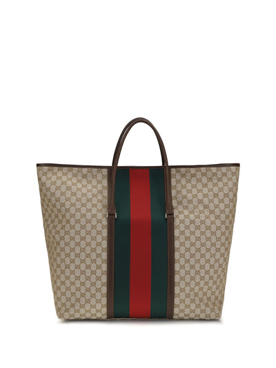 gg travel bag with web stripe