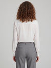 bow blouse in double georgette