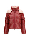 niveole short nylon down jacket