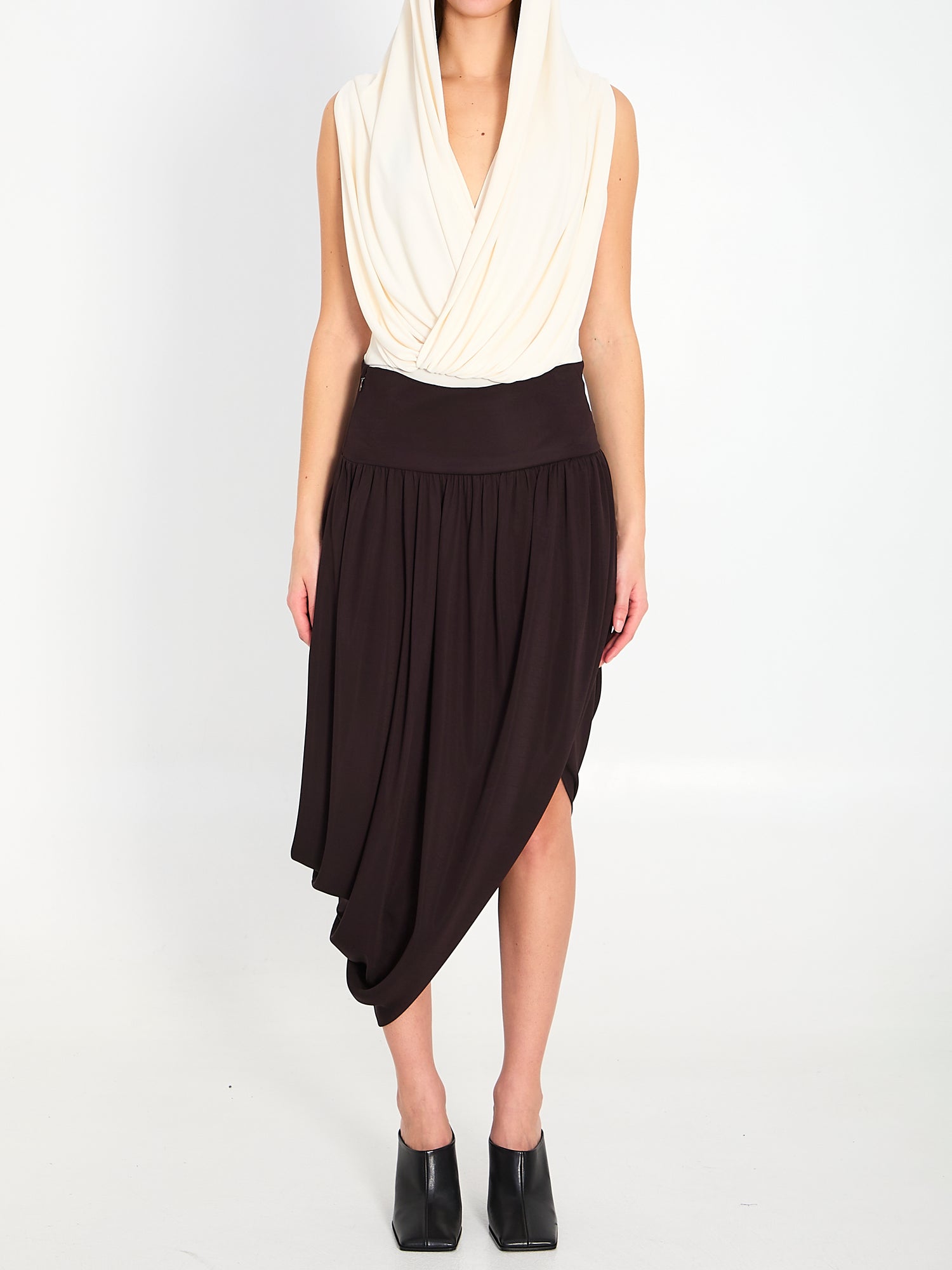 ALAIA 36 hooded bodysuit