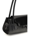 trunkette leather shoulder bag
