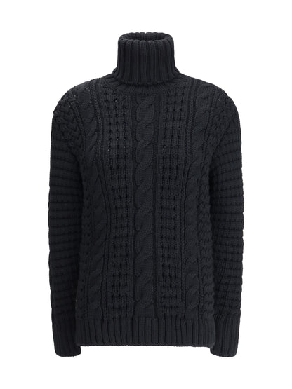 MONCLER X EDWARD ENNINFUL M turtleneck sweater by moncler x ee72 by edward enninful in merino wool 