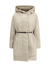 MAX MARA THE CUBE 38 puffer coat in water-repellent satin