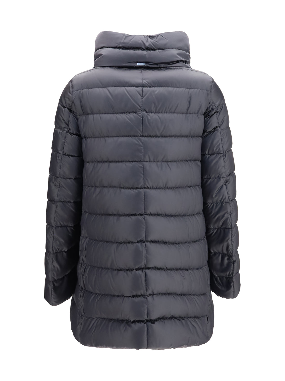 HERNO 40 amelia a-shape quilted nylon puffer jacket