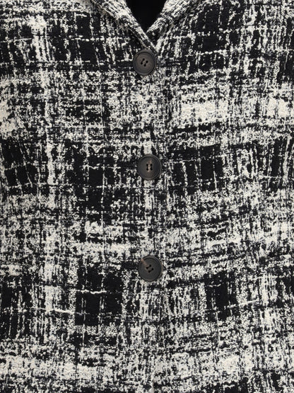 SARA ROKA 40 tweed jacket 