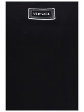 VERSACE 40 tank top in cotton rib stretch