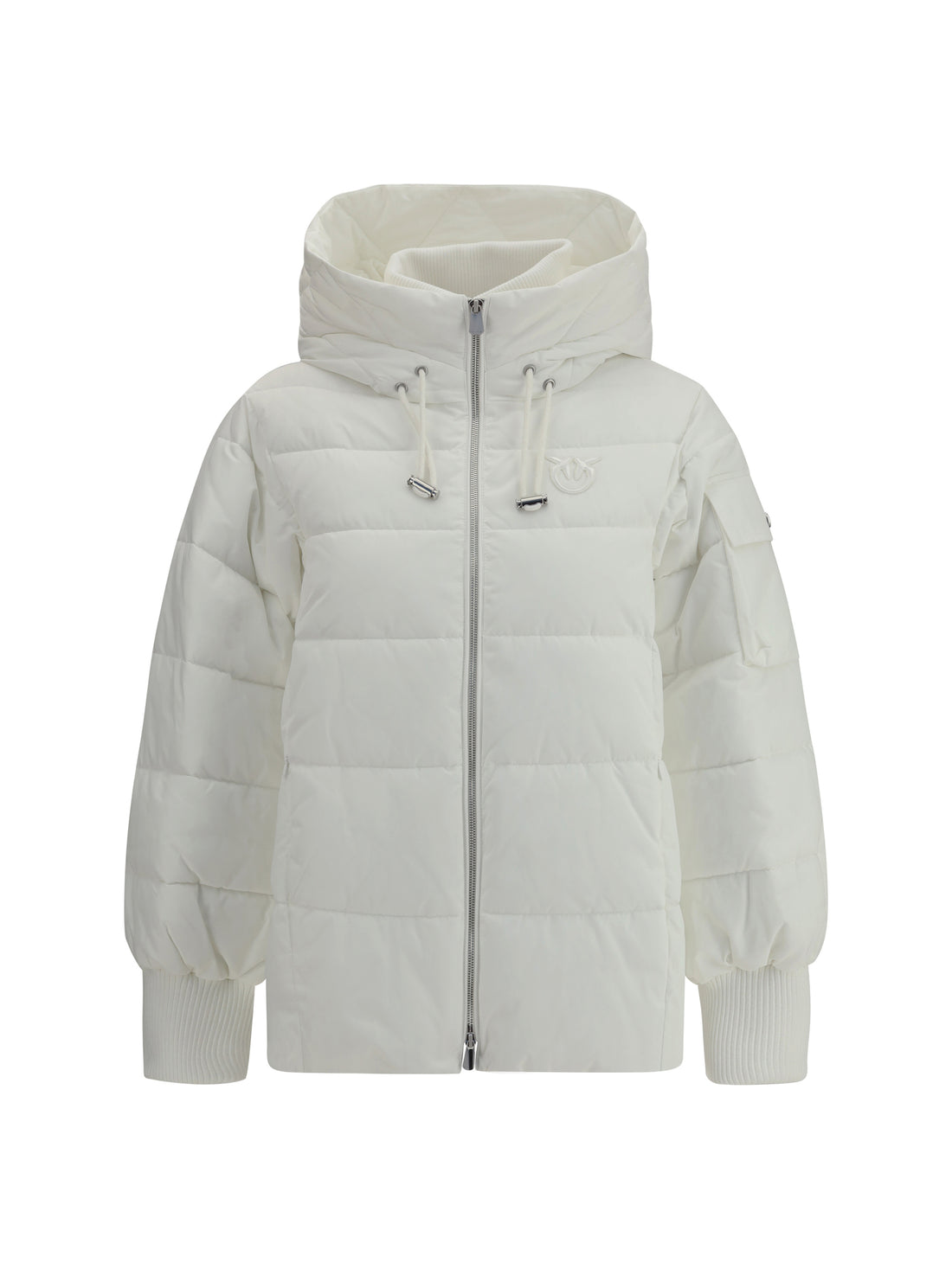 PINKO M logo down jacket 