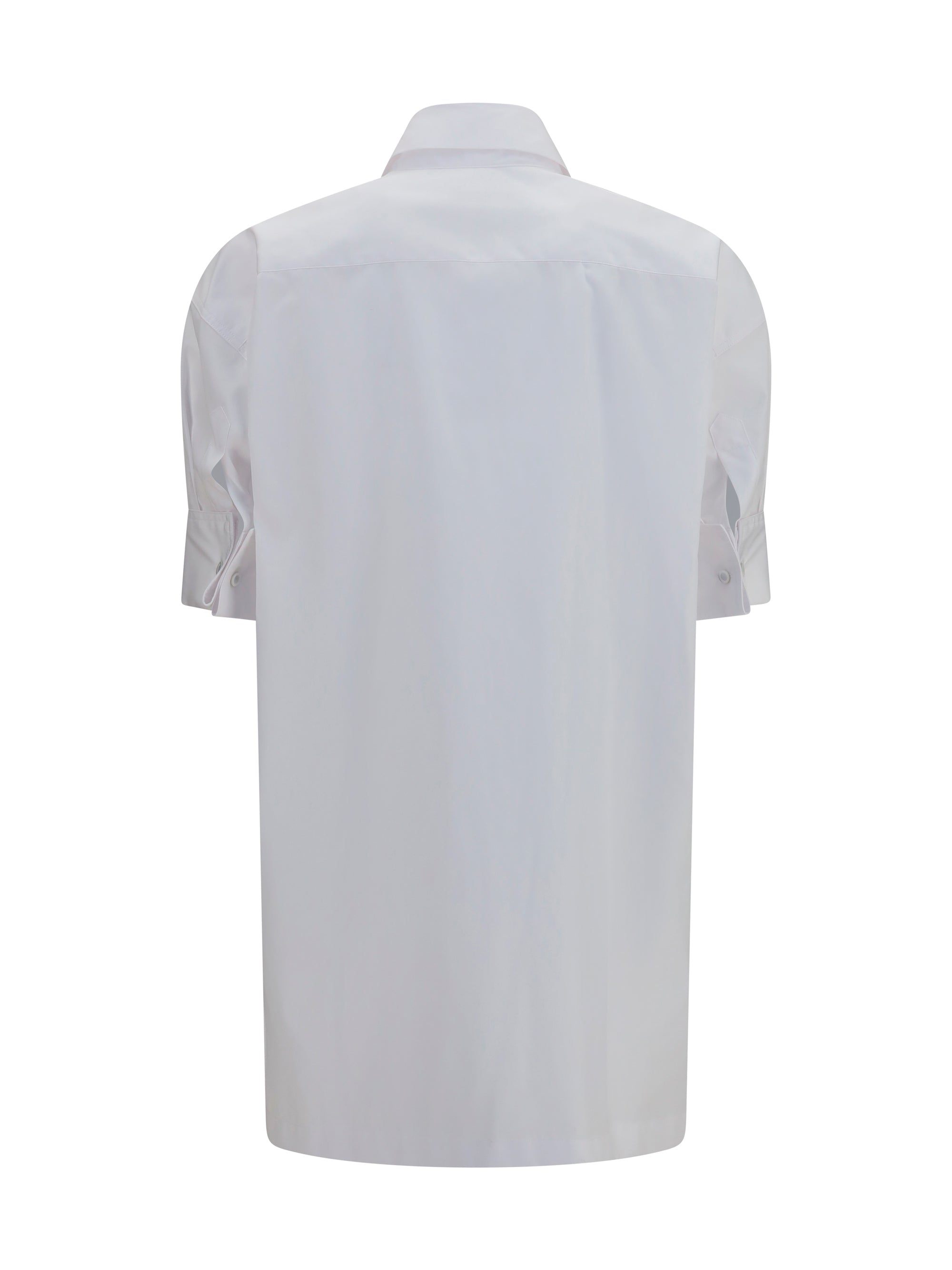 cotton shirt with scarf detail