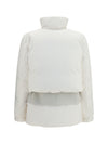 double padded jacket with zip closure