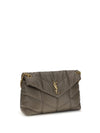 loulou medium leather shoulder bag