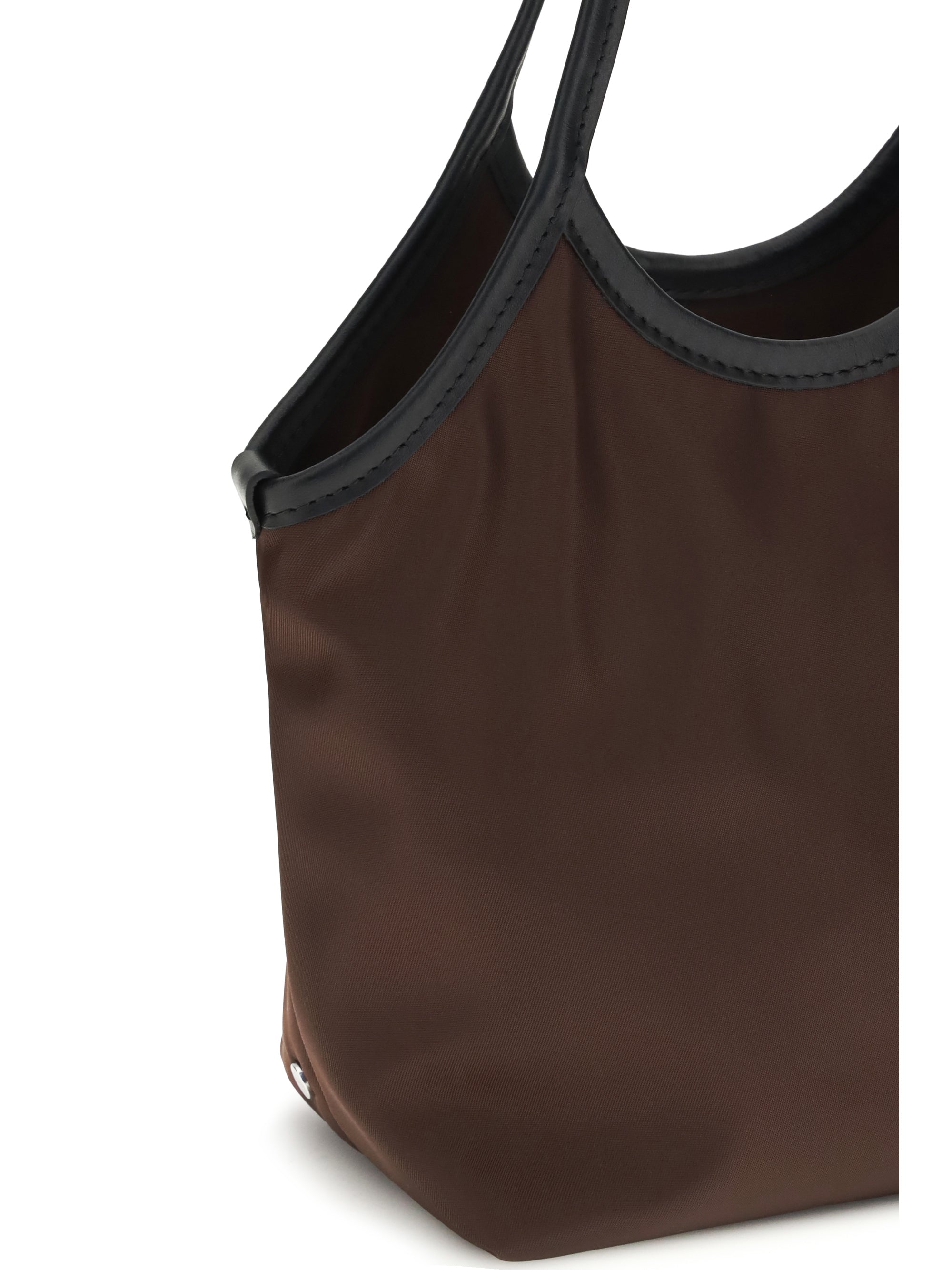 small nylon cami tote bag