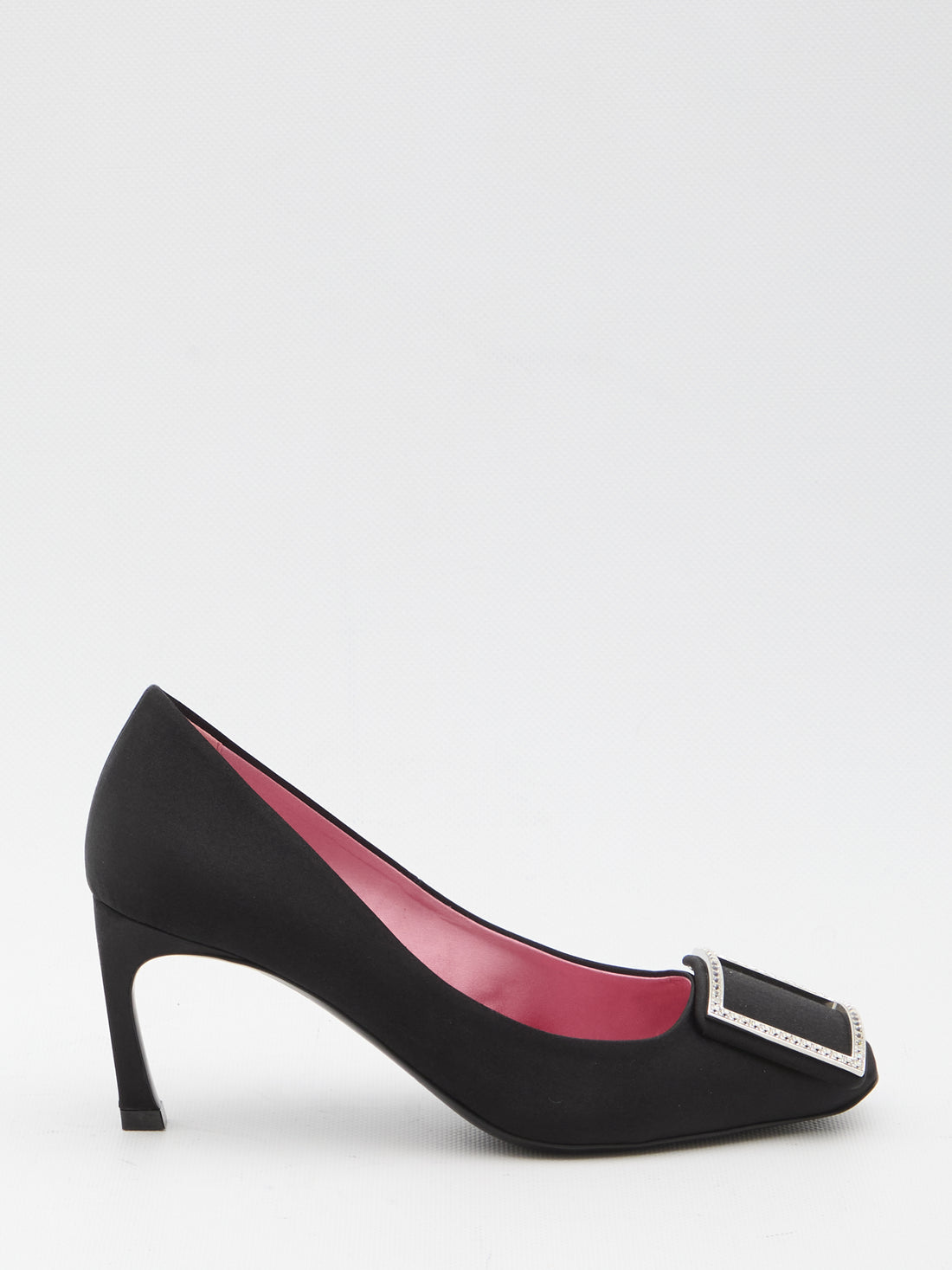 ROGER VIVIER 36 trompette satin pumps 