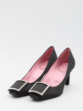 ROGER VIVIER 36 trompette satin pumps 