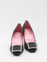 ROGER VIVIER 36 trompette satin pumps 