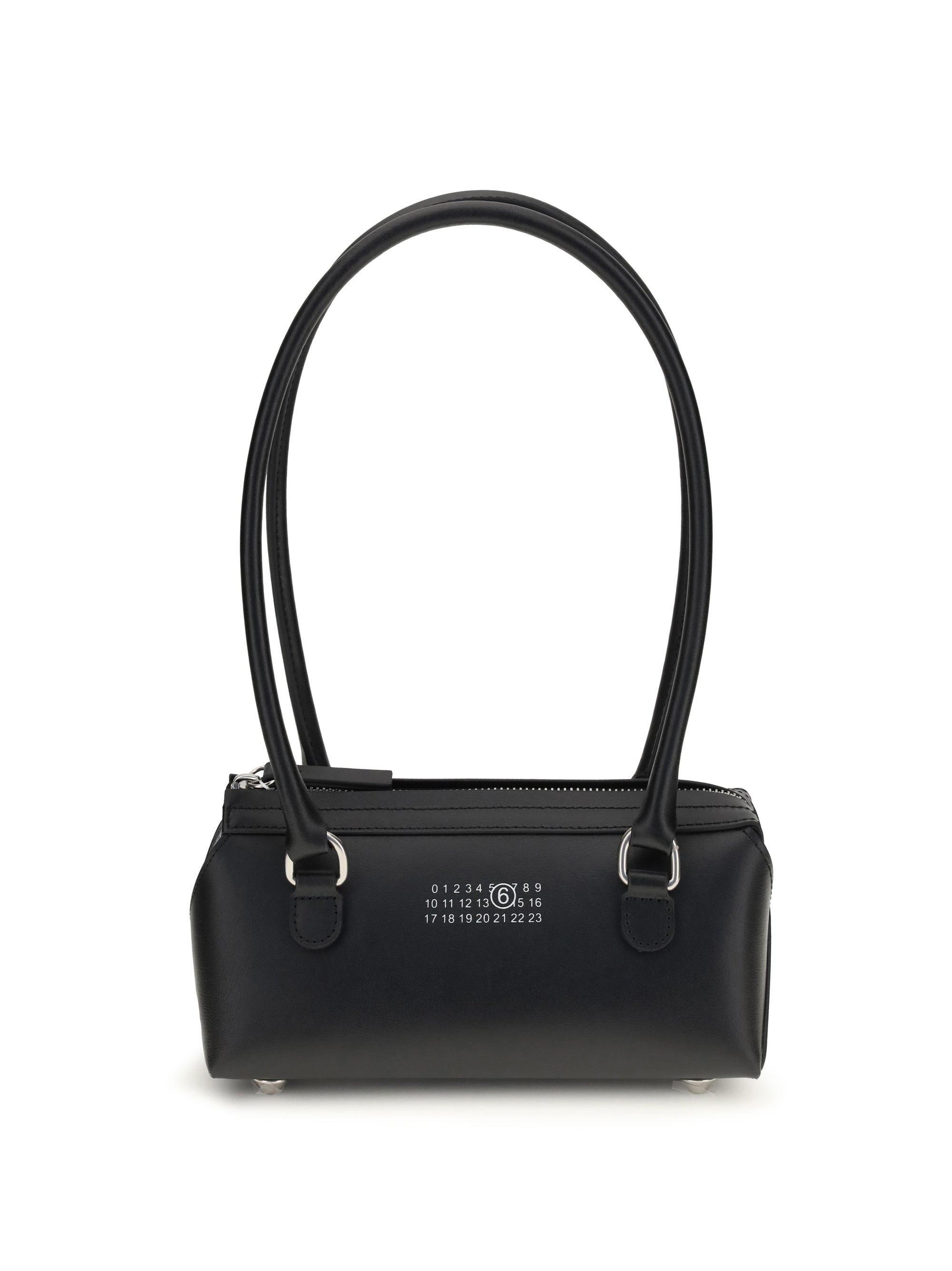 bauletto j mini shoulder bag in leather