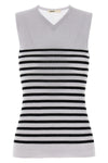renato ribbed stretch merino wool top
