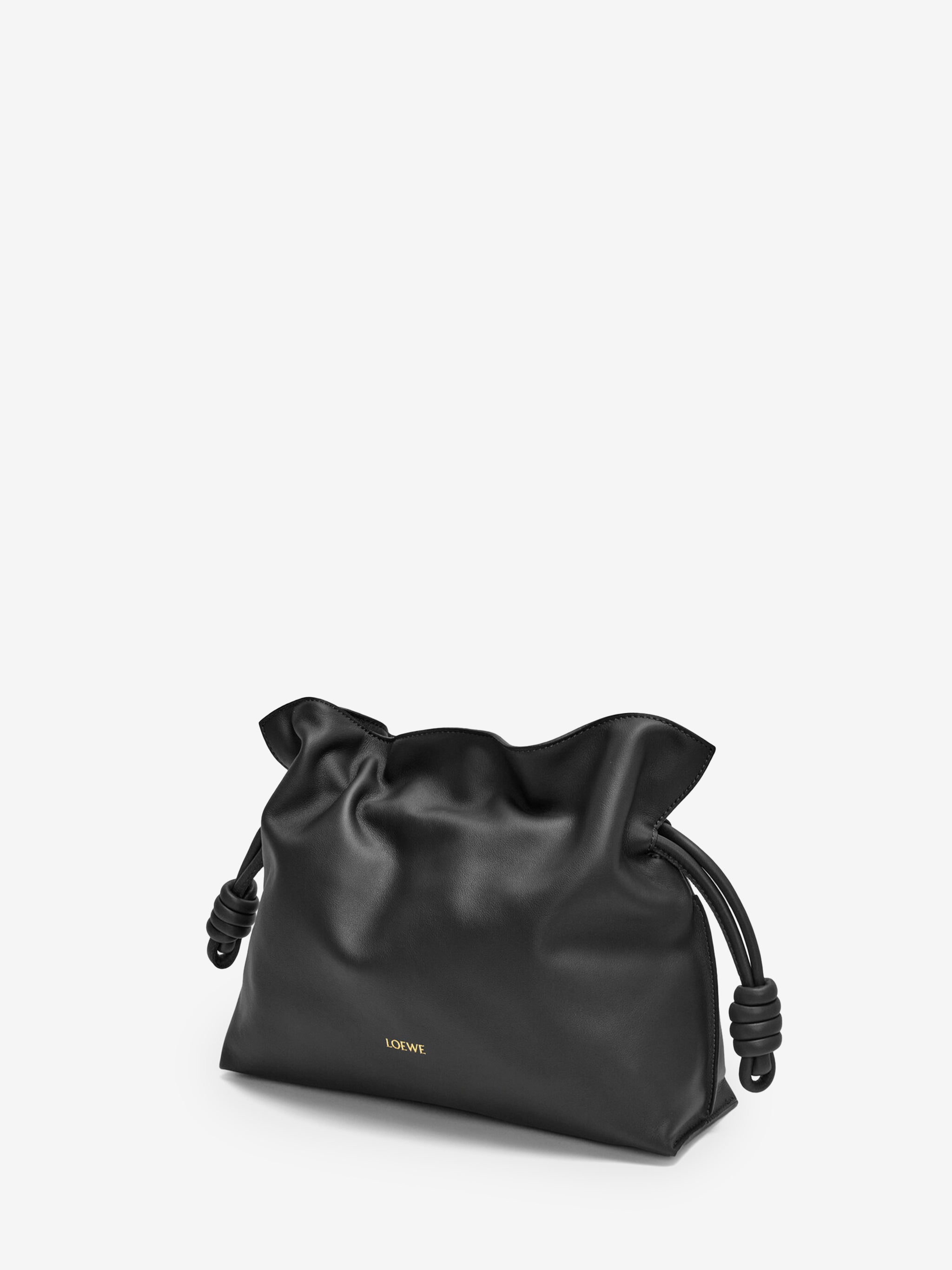medium flamenco clutch in soft nappa