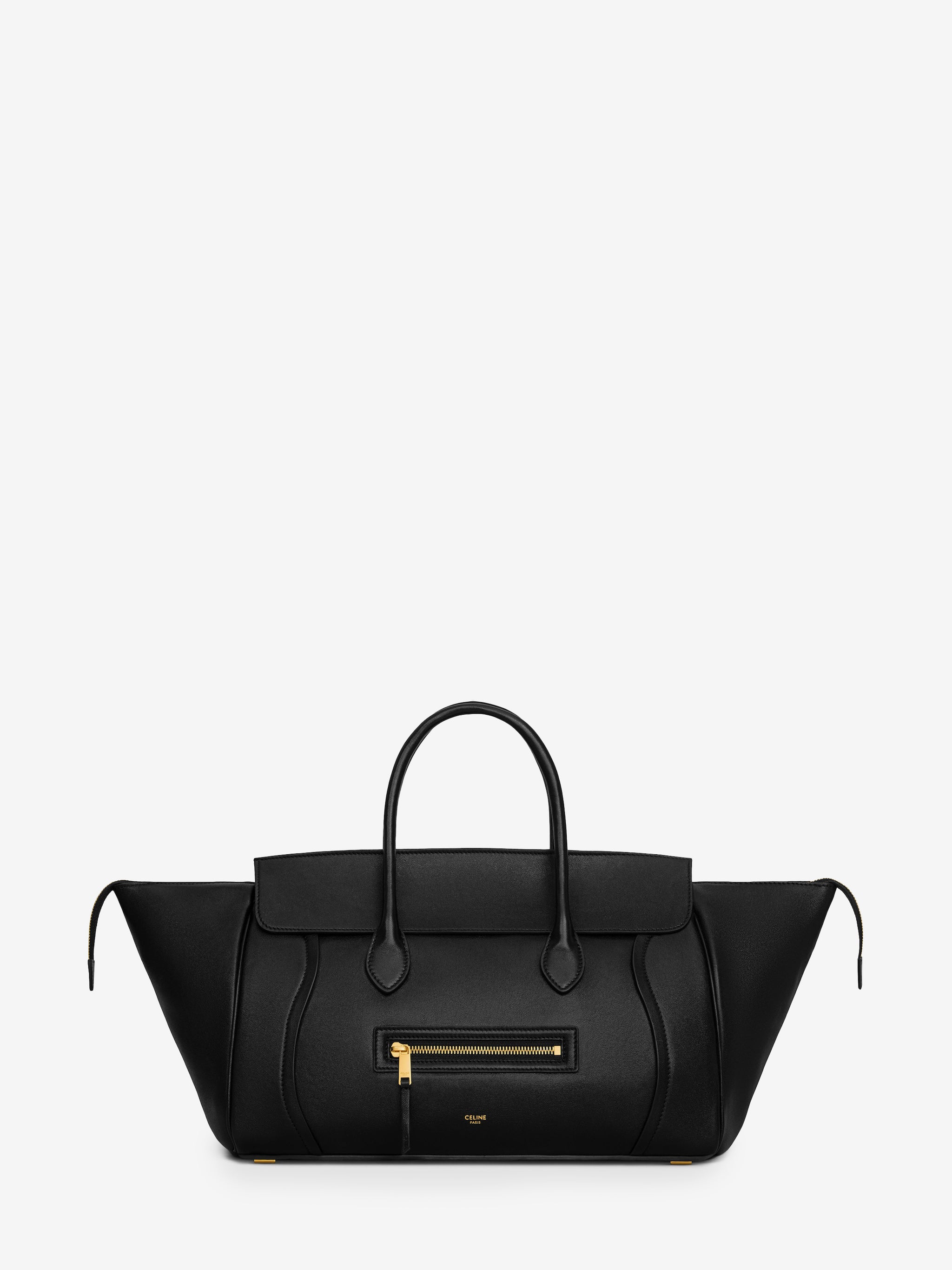 black medium luggage bag