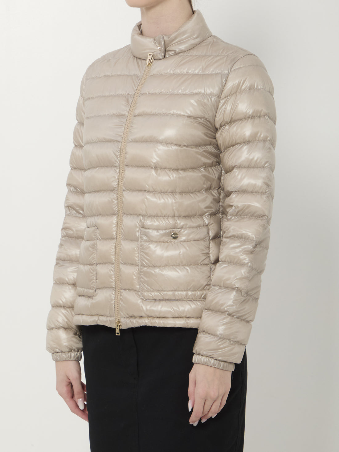 HERNO 40 short padded down jacket