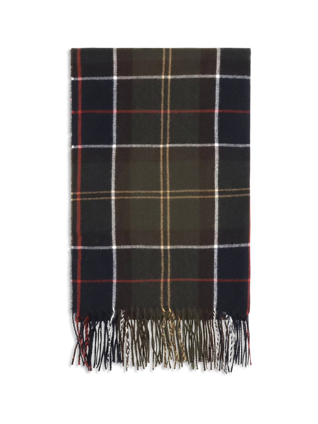 BARBOUR OS stanway tartan wrap scarf