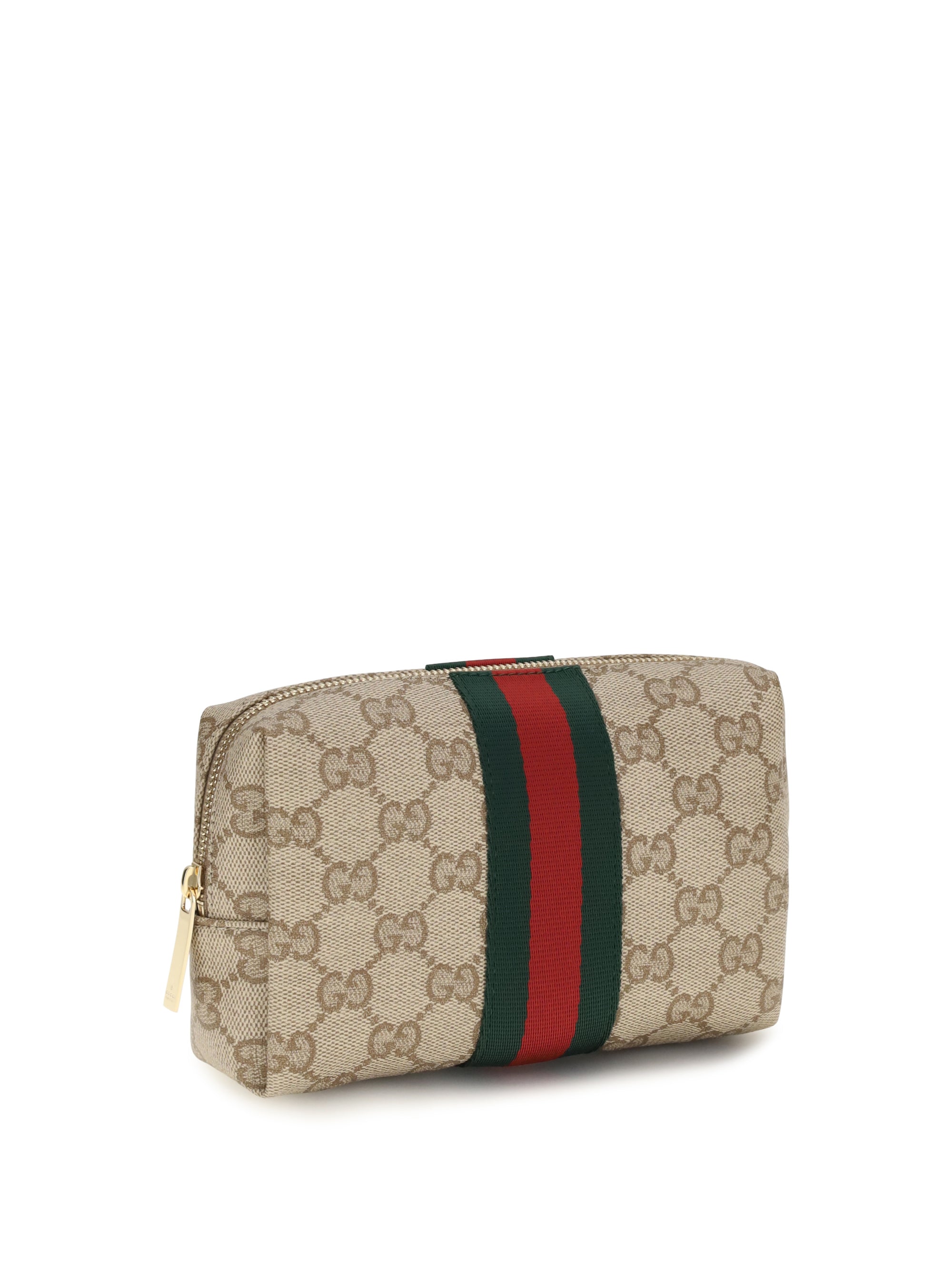 medium beauty case with web stripe