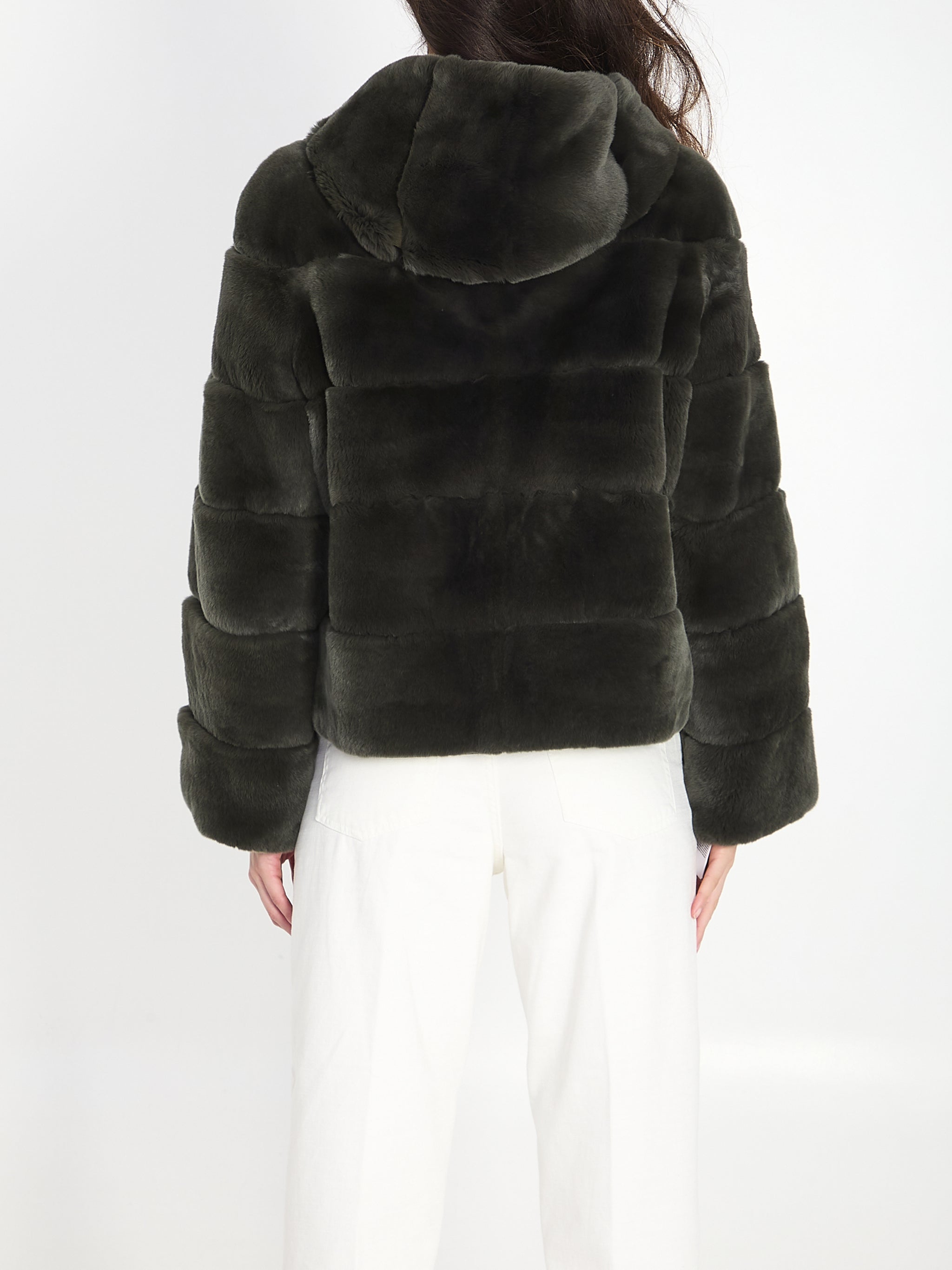 reversible green fur
