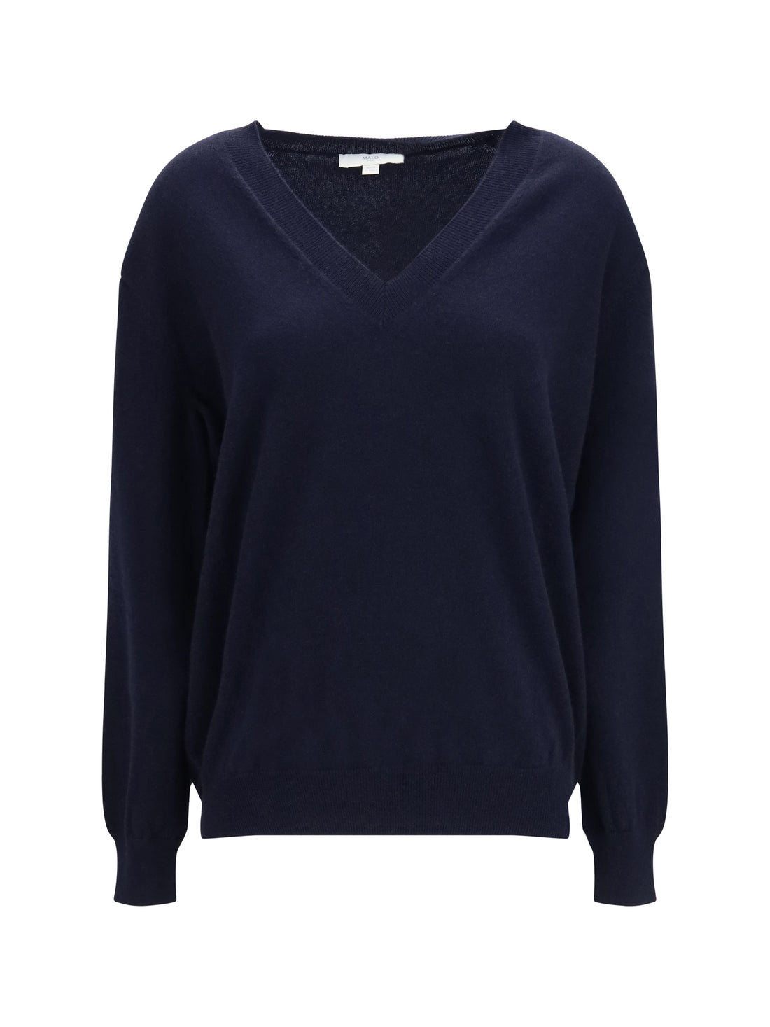 MALO 40 cashmere v-neck sweater