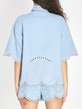 ZIMMERMANN 01 daylight denim shirt 