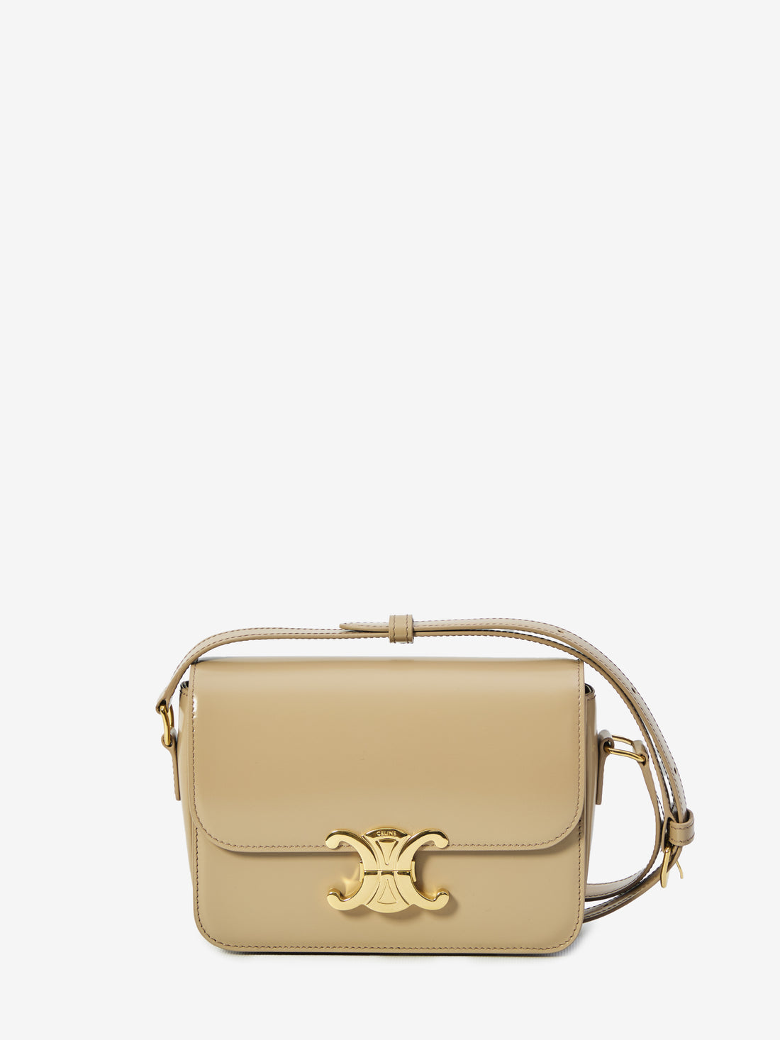 CELINE OS safari teen triomphe bag